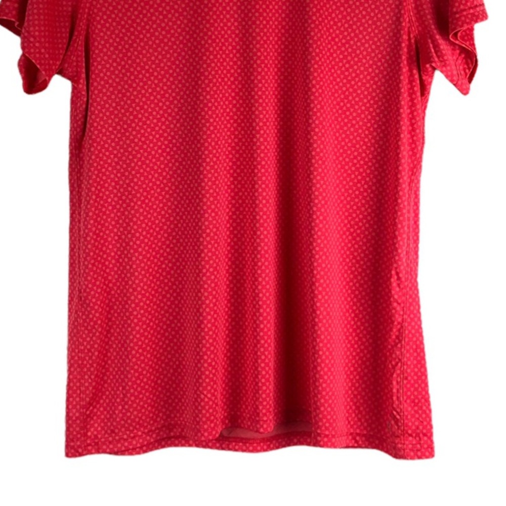 Be Inspired Plus Size Polka Dot Athletic Top - Picture 3 of 8